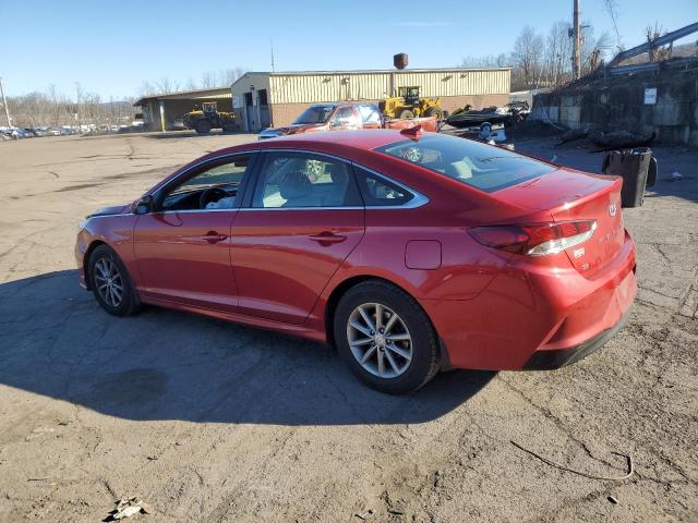 5NPE24AF7KH807258 - 2019 HYUNDAI SONATA SE RED photo 2