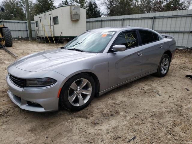 2C3CDXHG0HH575240 - 2017 DODGE CHARGER SX SILVER photo 1
