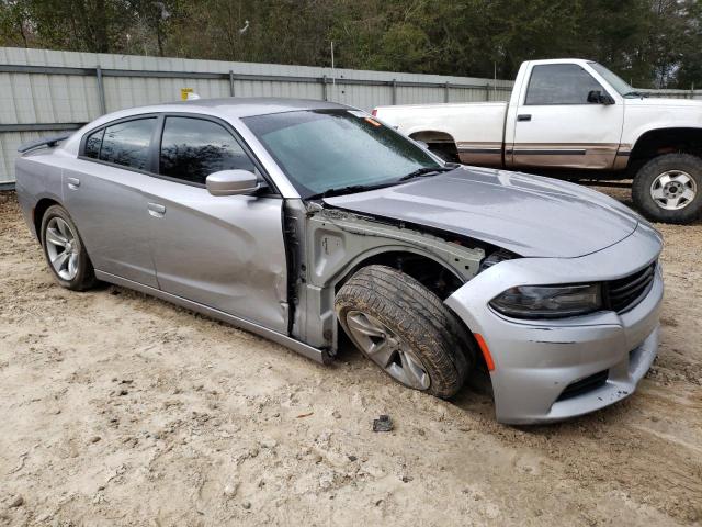 2C3CDXHG0HH575240 - 2017 DODGE CHARGER SX SILVER photo 4