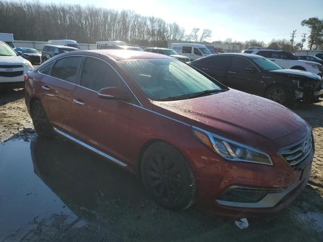 5NPE34AF9GH367788 - 2016 HYUNDAI SONATA SPORT RED photo 4