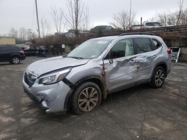 JF2SKAUC6KH459553 - 2019 SUBARU FORESTER LIMITED SILVER photo 1