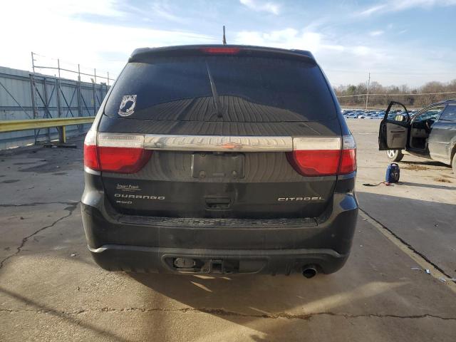 1D4RE5GG8BC688164 - 2011 DODGE DURANGO CITADEL BLACK photo 6