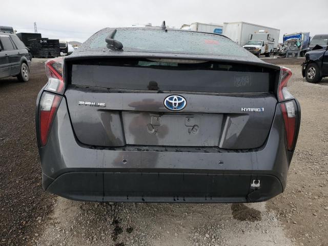 JTDKBRFU5J3083264 - 2018 TOYOTA PRIUS GRAY photo 6