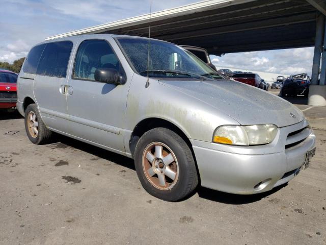 4N2ZN15T82D813774 - 2002 NISSAN QUEST GXE SILVER photo 4