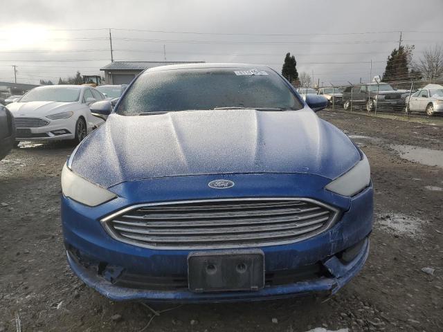 3FA6P0LU9HR248334 - 2017 FORD FUSION SE HYBRID BLUE photo 5