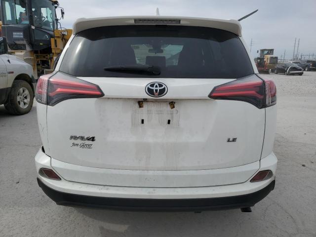 JTMZFREV6JJ172625 - 2018 TOYOTA RAV4 LE WHITE photo 6