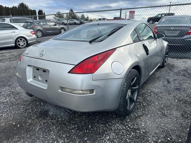 JN1AZ34D83T113595 - 2003 NISSAN 350Z COUPE SILVER photo 4