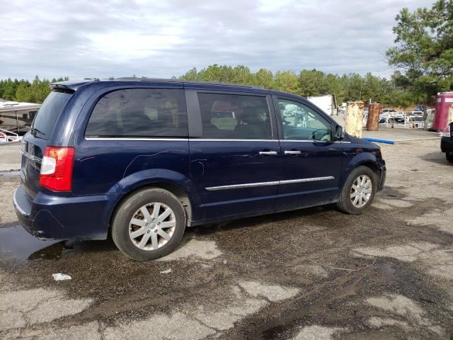 2C4RC1CG2CR314188 - 2012 CHRYSLER TOWN & COU TOURING L BLUE photo 3
