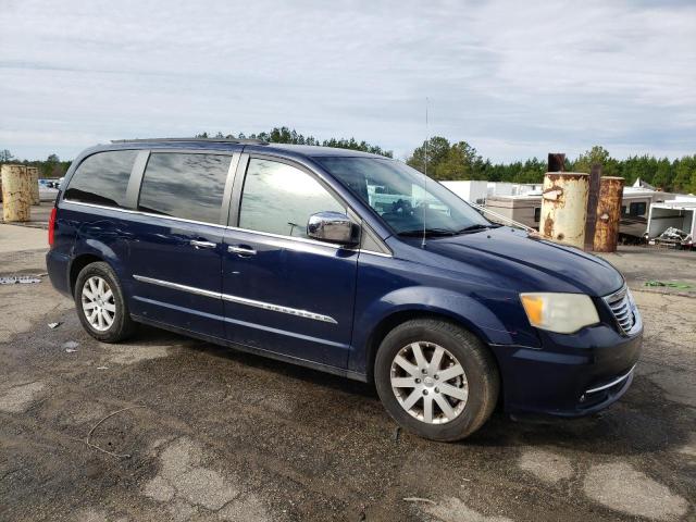 2C4RC1CG2CR314188 - 2012 CHRYSLER TOWN & COU TOURING L BLUE photo 4