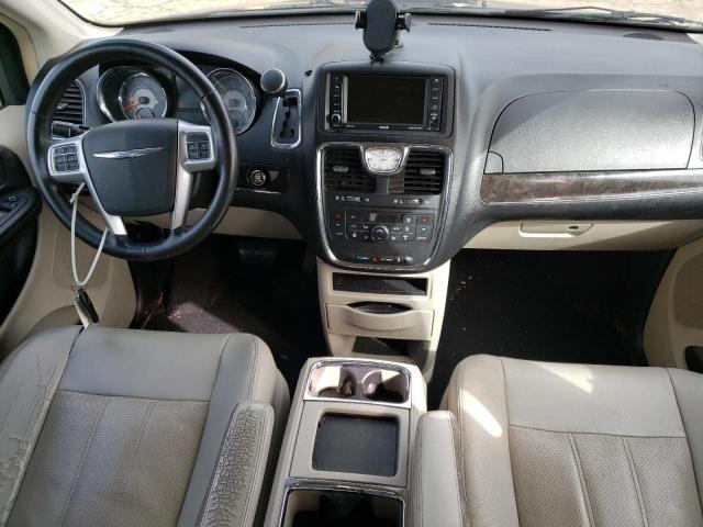 2C4RC1CG2CR314188 - 2012 CHRYSLER TOWN & COU TOURING L BLUE photo 8