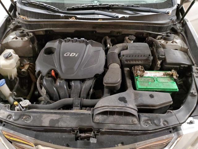 5NPEB4AC0CH501316 - 2012 HYUNDAI SONATA GLS SILVER photo 11