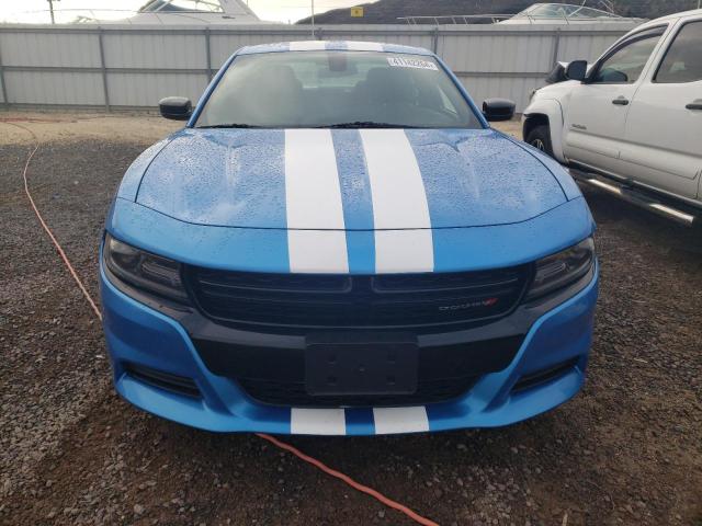 2C3CDXBG8KH700680 - 2019 DODGE CHARGER SXT BLUE photo 5