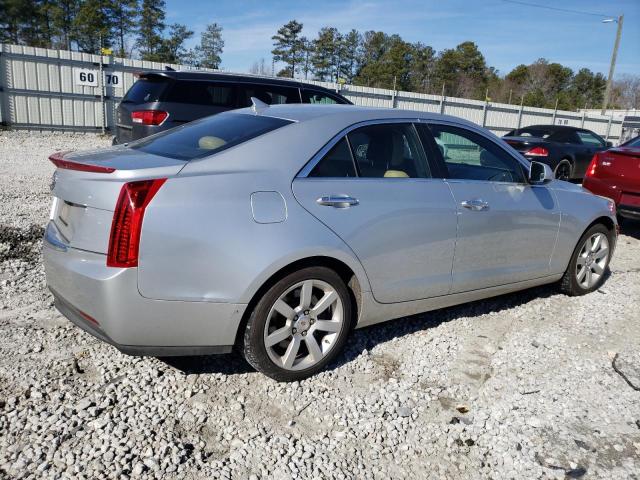 1G6AA5RAXD0169977 - 2013 CADILLAC ATS SILVER photo 3