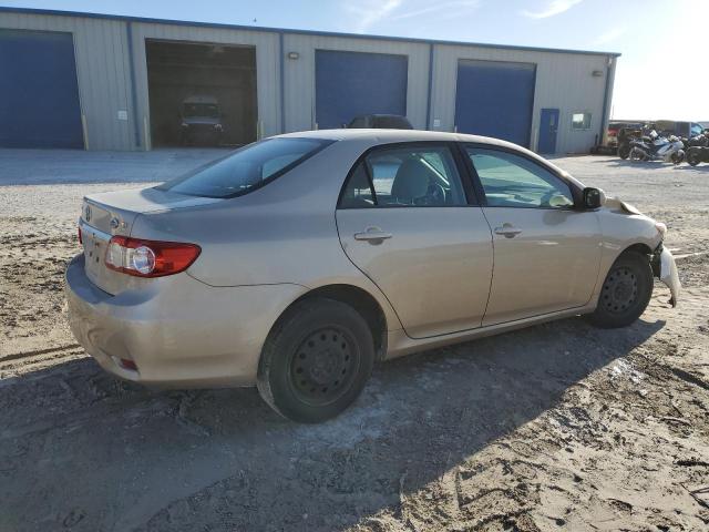 2T1BU4EE0BC547867 - 2011 TOYOTA COROLLA BASE GOLD photo 3