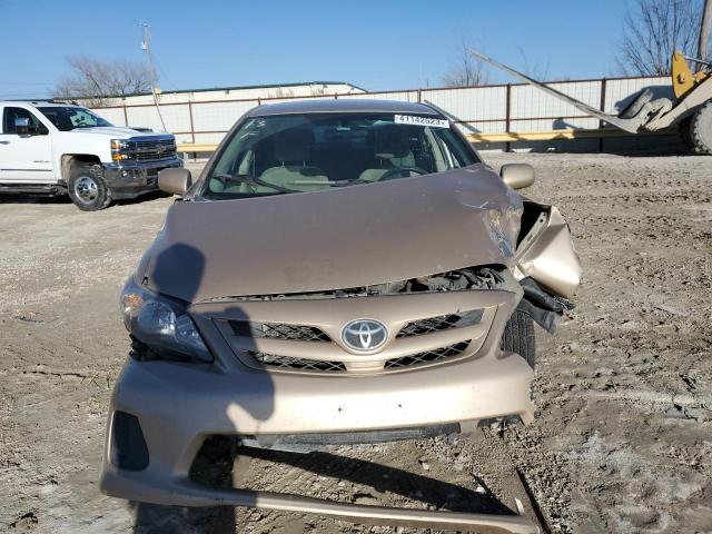 2T1BU4EE0BC547867 - 2011 TOYOTA COROLLA BASE GOLD photo 5