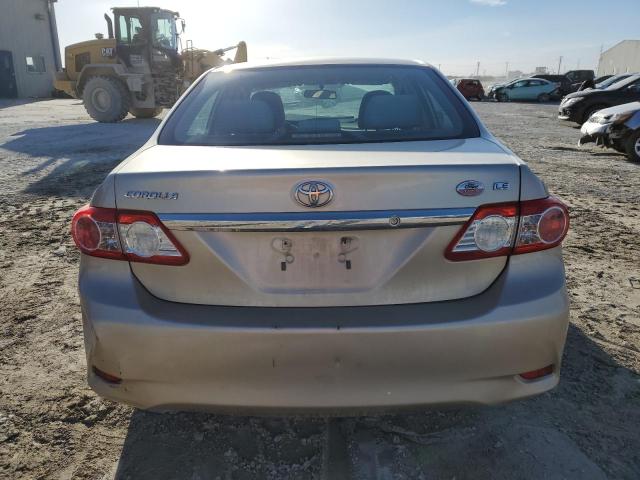 2T1BU4EE0BC547867 - 2011 TOYOTA COROLLA BASE GOLD photo 6