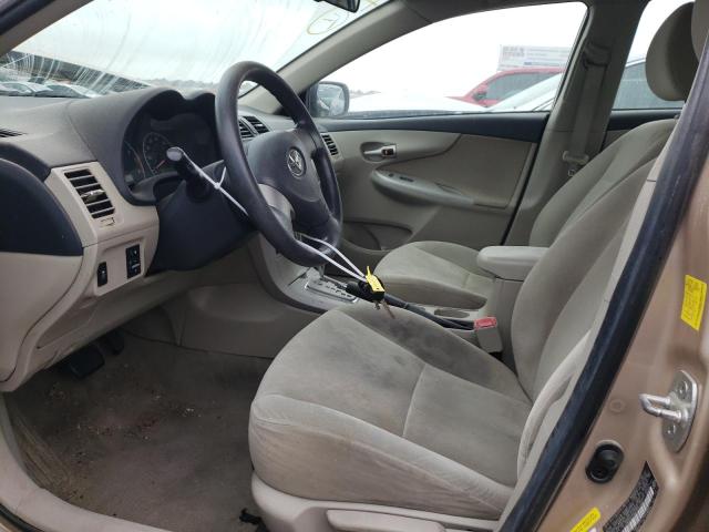 2T1BU4EE0BC547867 - 2011 TOYOTA COROLLA BASE GOLD photo 7