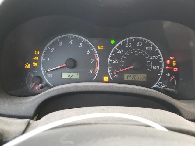 2T1BU4EE0BC547867 - 2011 TOYOTA COROLLA BASE GOLD photo 9