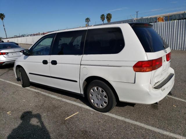 2HKRL1857YH529867 - 2000 HONDA ODYSSEY LX WHITE photo 2