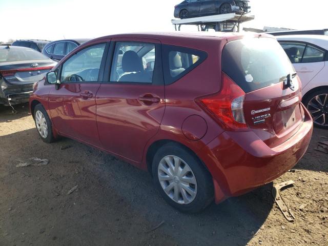 3N1CE2CP7EL364366 - 2014 NISSAN VERSA NOTE S RED photo 2