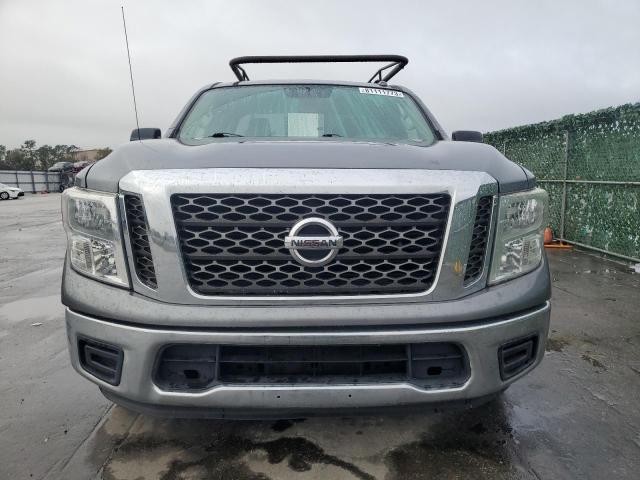 1N6AA1CK8JN505189 - 2018 NISSAN TITAN S GRAY photo 5