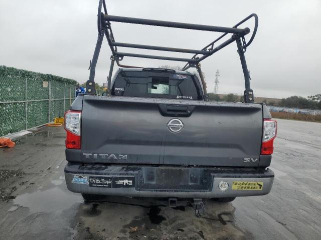 1N6AA1CK8JN505189 - 2018 NISSAN TITAN S GRAY photo 6