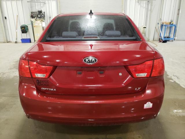 KNAGE228395317332 - 2009 KIA OPTIMA LX MAROON photo 6