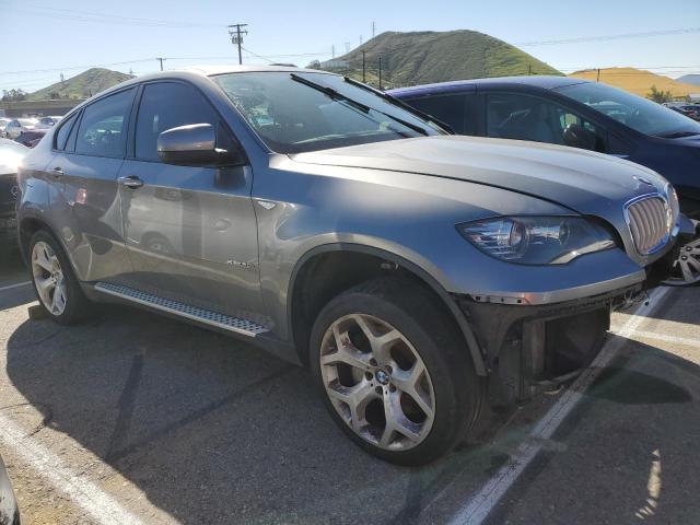 5UXFG8C56EL593069 - 2014 BMW X6 XDRIVE50I GRAY photo 4