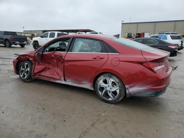 KMHLP4AG0PU417399 - 2023 HYUNDAI ELANTRA LIMITED RED photo 2