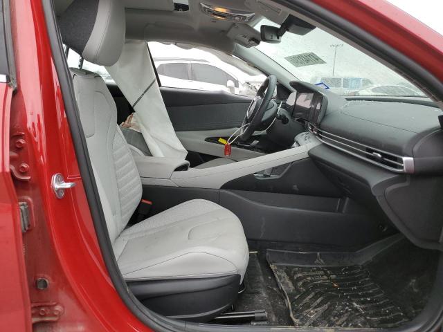 KMHLP4AG0PU417399 - 2023 HYUNDAI ELANTRA LIMITED RED photo 7