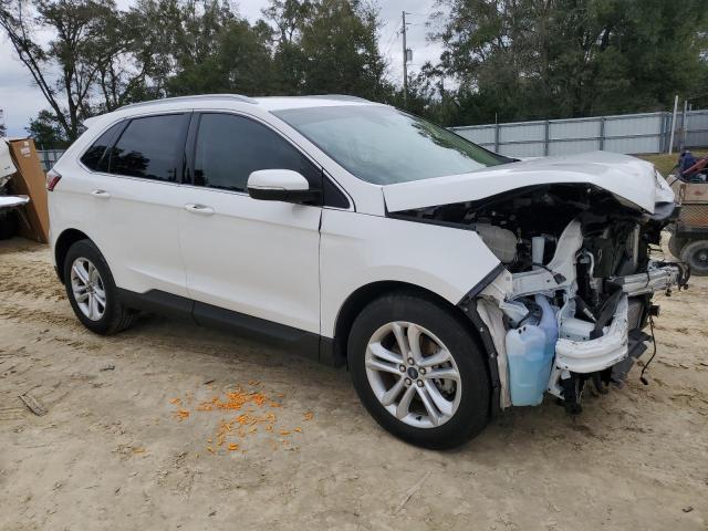 2FMPK3J91LBB66548 - 2020 FORD EDGE SEL WHITE photo 4