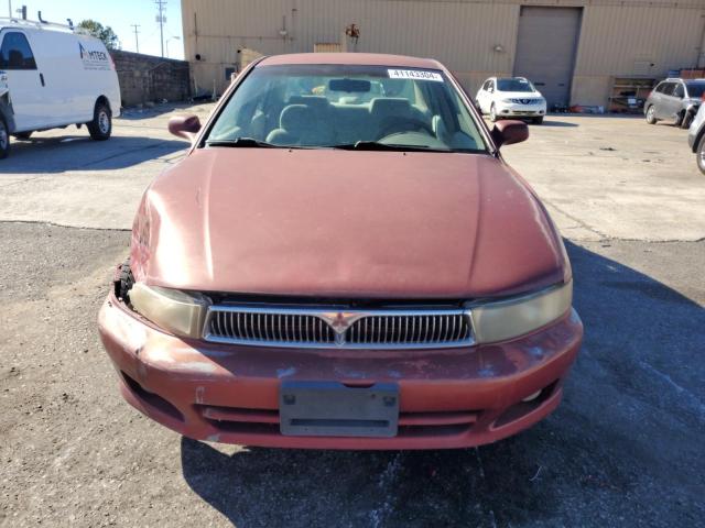 4A3AA46G0XE091455 - 1999 MITSUBISHI GALANT ES RED photo 5