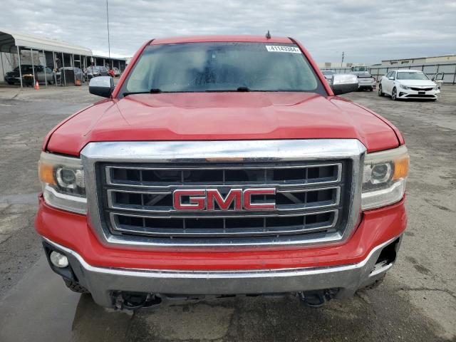 1GTV2VEC3EZ240310 - 2014 GMC SIERRA K1500 SLT RED photo 5