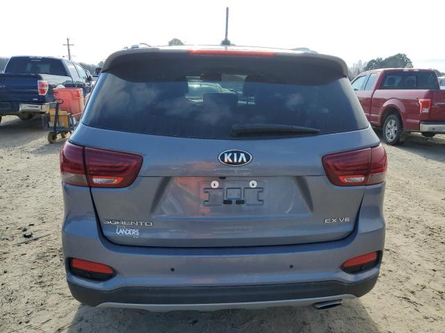 5XYPH4A5XLG709753 - 2020 KIA SORENTO EX BLUE photo 6