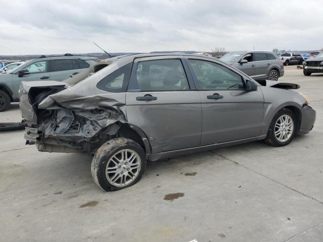 1FAHP35N19W124654 - 2009 FORD FOCUS SE GRAY photo 3