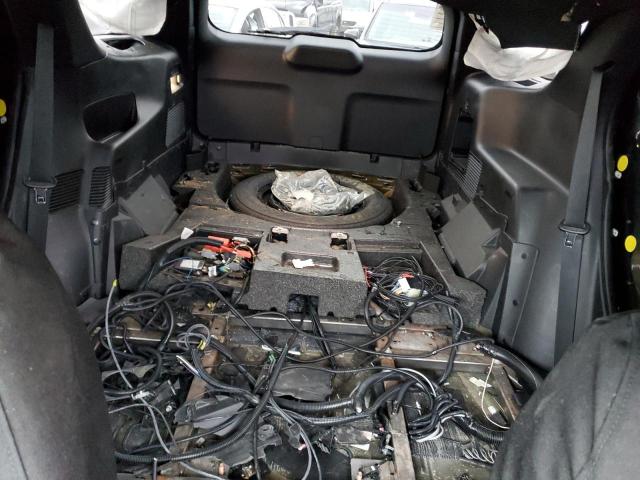 1FM5K8AB2NGC21592 - 2022 FORD EXPLORER POLICE INTERCEPTOR Սև լուսանկար 10