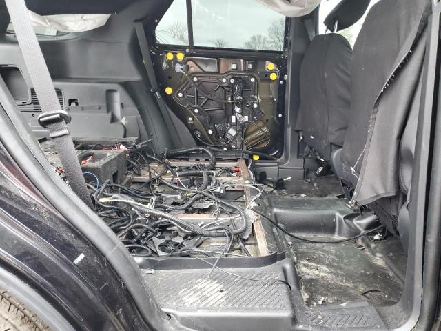 1FM5K8AB2NGC21592 - 2022 FORD EXPLORER POLICE INTERCEPTOR Սև լուսանկար 11