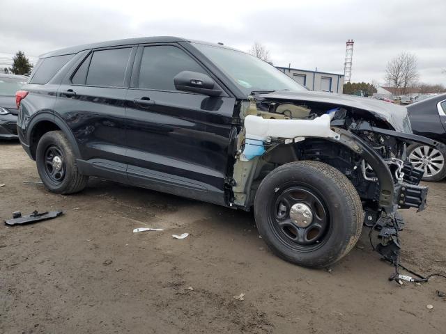 1FM5K8AB2NGC21592 - 2022 FORD EXPLORER POLICE INTERCEPTOR Սև լուսանկար 4