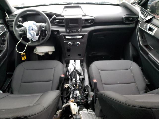 1FM5K8AB2NGC21592 - 2022 FORD EXPLORER POLICE INTERCEPTOR Սև լուսանկար 8