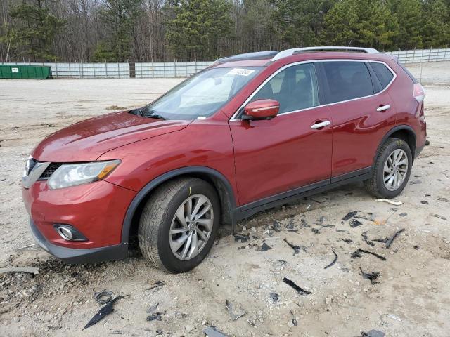 5N1AT2MV4FC750422 - 2015 NISSAN ROGUE S RED photo 1