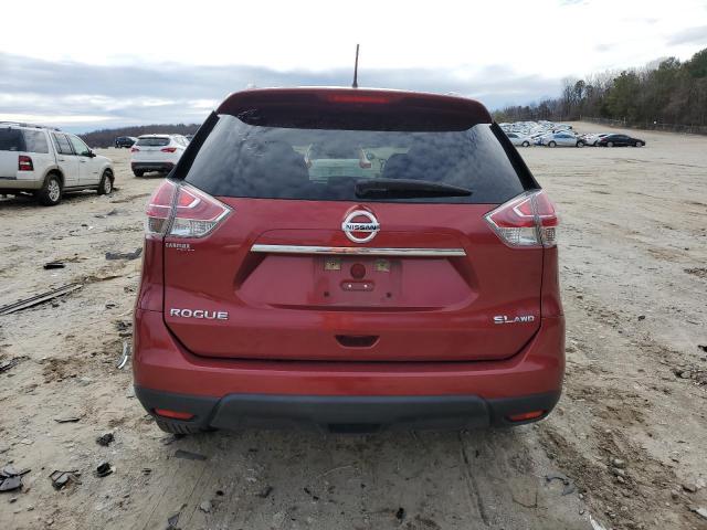 5N1AT2MV4FC750422 - 2015 NISSAN ROGUE S RED photo 6