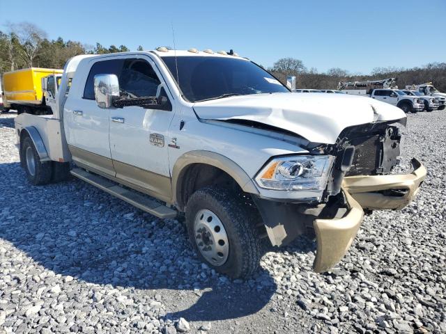 3C63RRNL4EG167062 - 2014 RAM 3500 LONGHORN WHITE photo 4