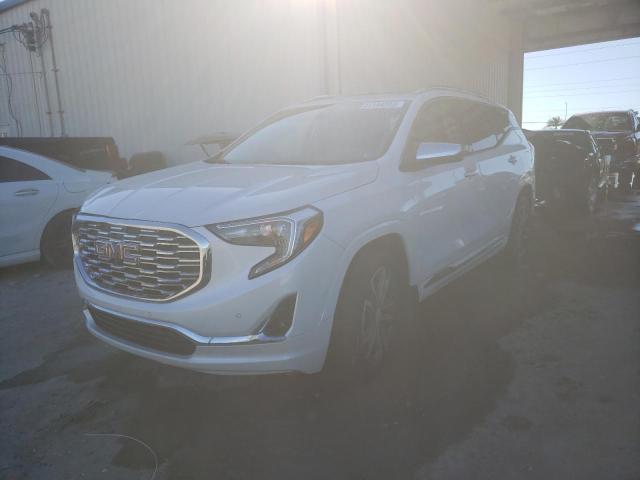 3GKALXEX0LL168193 - 2020 GMC TERRAIN DENALI WHITE photo 1