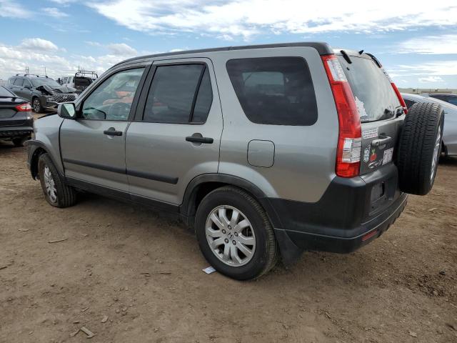 JHLRD78845C051038 - 2005 HONDA CR-V EX GRAY photo 2