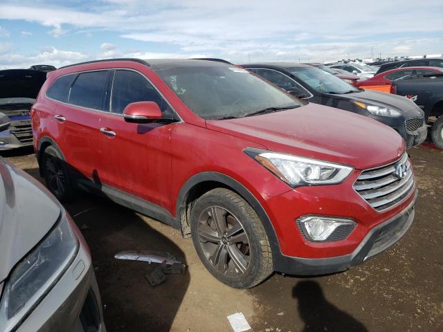 KM8SRDHF6DU019287 - 2013 HYUNDAI SANTA FE LIMITED RED photo 4