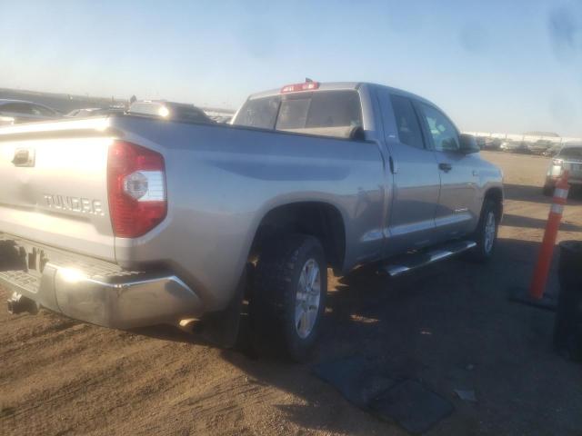 5TFUY5F11LX932825 - 2020 TOYOTA TUNDRA DOUBLE CAB SR/SR5 SILVER photo 3