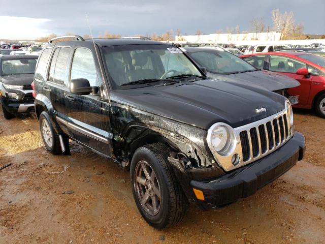 1J4GK58K77W517485 - 2007 JEEP LIBERTY LIMITED BLACK photo 4