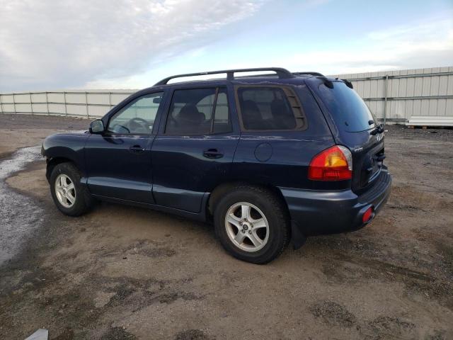 KM8SB12B84U792576 - 2004 HYUNDAI SANTA FE GL BLUE photo 2