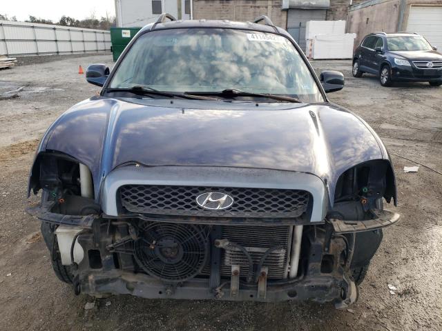 KM8SB12B84U792576 - 2004 HYUNDAI SANTA FE GL BLUE photo 5