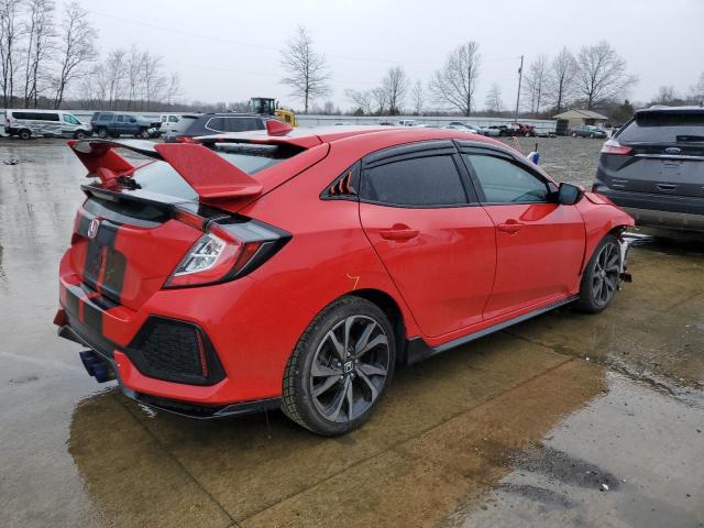 SHHFK7H48JU421924 - 2018 HONDA CIVIC SPORT 双色 照片 3